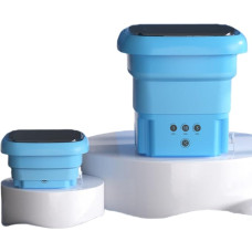 Nešiojama 4,5 l sulankstoma skalbyklė su suktuvu ir džiovintuvu, skirta kelionėms, stovyklavimui, mažoms erdvėms, mini skalbimo mašina kojinėms ir apatiniams drabužiams