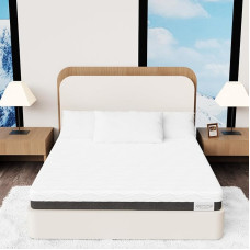 Mattress 160 x 200 cm H3, 7-Zone Memory Mattress 16 cm Height, Cold Foam Mattress H2/H3 Hardness, Premium Mattress for Large Double Bed & Family Bedroom (160 x 200 x 16 cm)