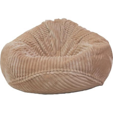 Dangtis be užpildo Bean Bag dangtelis Bean Bags kėdė be užpildo Stuffed Animal Storage Washable Soft Plush Sofa Cover (Khaki, X-Large)