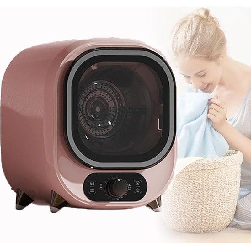 450 W maža nešiojama kondensacinė džiovyklė, kondensacinė džiovyklė su nerūdijančio plieno būgnu, 0,8 kg talpos, skirta stalviršiui, skirta butams ir bendrabučiams (C)