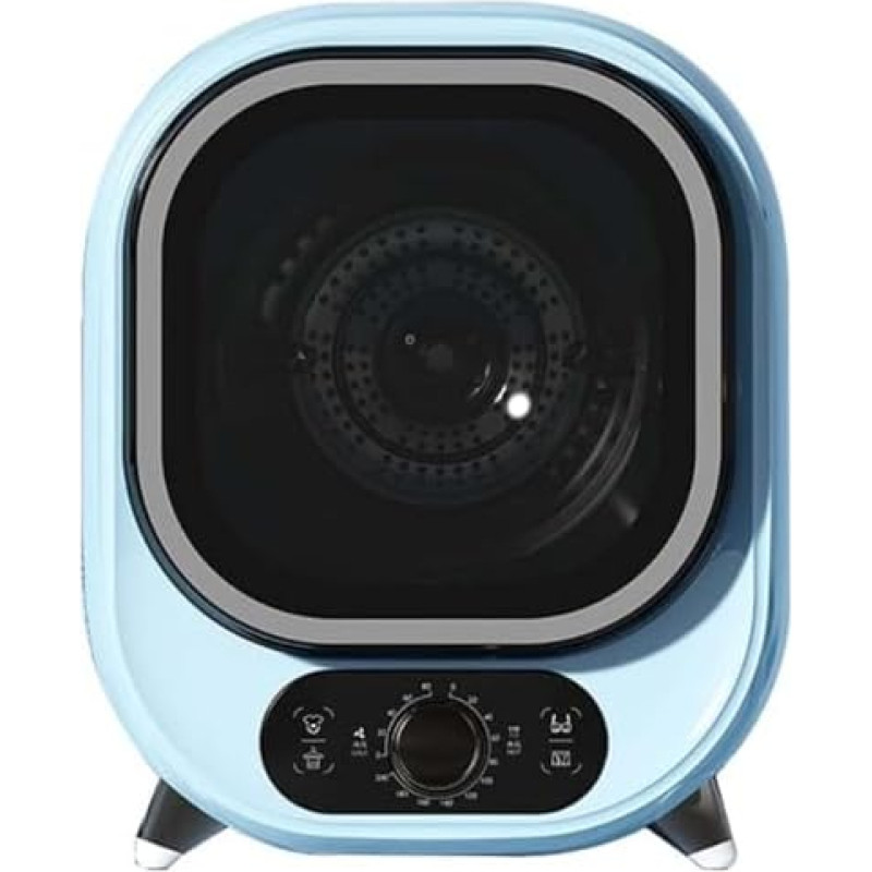 Kompakter tragbarer Kondensator-Trockner, 0,8 kg, Mini-Schleudertrockner für kleine Räume, Arbeitsplatten- oder Wandmontage, platzsparendes Design