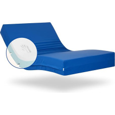 Gerialife® Geriatrische Krankenhaus-Gelenkmatratze | 6 cm viskoelastischer Schaumstoff | Wasserdichter hygienischer Bezug (90x190)