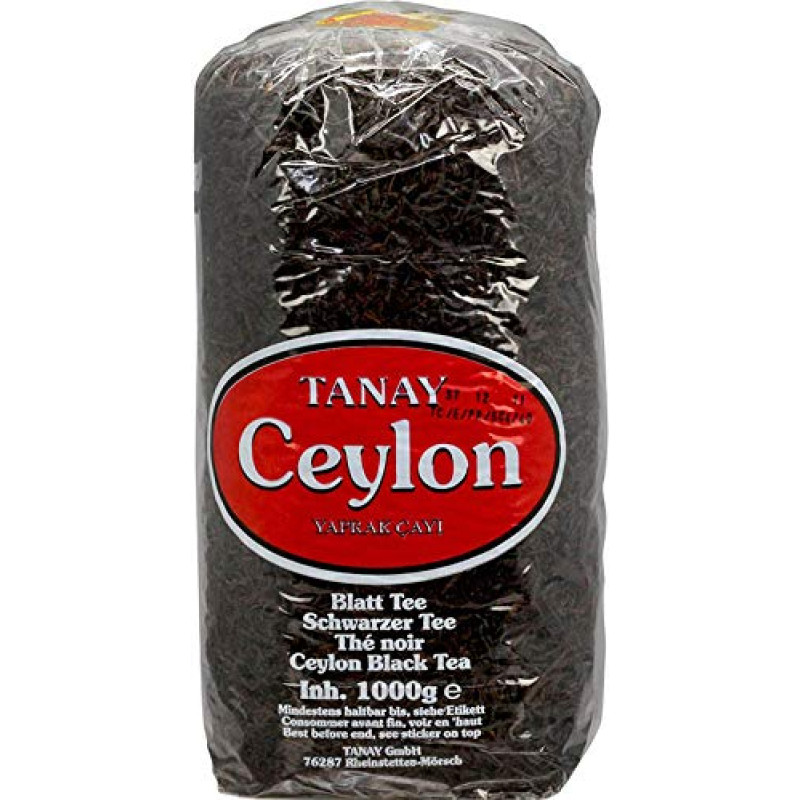 Tanay Ceylon - Black Loose Leaf Tea (1000g). Black Tea Lose. Turkish Tea