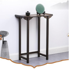Console Sofa Table with Display Shelf for Living Room, Hallway, Bedroom, Brown, XLarge Entrance Table