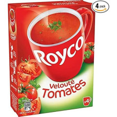 Royco Velvet Dehydrated Soup Tomatoes - 4 Bags of 18g