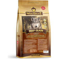 Wolfsblut - Deep Glade - 12,5 kg - Rudasis elnias ir vandens buivolas - Sausas maistas - Šunų maistas - Be grūdų