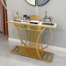 Modern Slim Console Table with Storage Space Saving Entrance Table for Living Room Behind Couch