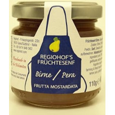 Vaisių garstyčių trauktinė Kriaušių garstyčios 110 g Regiohof