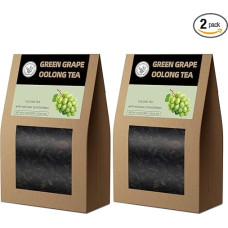 HANFANGLING Grape Oolong Tea, 2 vnt., natūrali biri arbata, skatina medžiagų apykaitą, mažina nuovargį, nerimą ir stresą, skatina kraujo cirkuliaciją ir gerina imunitetą