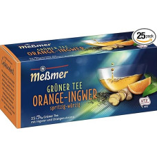 Meßmer Green Tea Orange Ginger 25 TB Pack of 2 x 43.75 g Pack