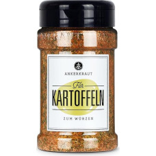 Ankerkraut For potatoes, 270 g in shaker, spice mixture for fried potatoes, chips, gratin, also meat dish, delicious tasting, all-rounder