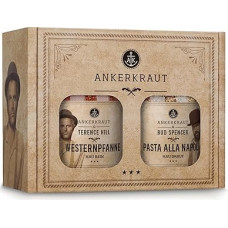Ankerkraut Bud Spencer & Terence Hill Bagaluten prieskonių dėžutė su vakarietiška keptuve ir 