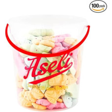 Aseli Easter Mix | 1100 g Mouse Bacon for Snacking and Hiding | Foam Sugar | Sweet Foam | Marshmallow Rabbits + Eggs | Handmade | Gluten Free | Lactose Free