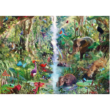 Ravensburger 12001920 Suaugusiųjų dėlionė Džiunglių gyvūnų tema 9000 dalių