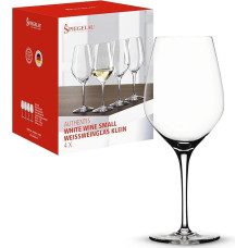 Spiegelau Authenticis 4400183 Baltojo vyno taurės 360 ml 4 kristalinio stiklo baltojo vyno taurės, kurias galima plauti indaplovėje