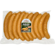 Lenkiškos dešrelės su žolelėmis iš jautienos ir kiaulienos | Kepkite kaip Bratwurst arba ruoškite kaip Bockwurst ir Vienos dešreles | Gerai žinoma užkandinė dešrelė 10 x 150 g