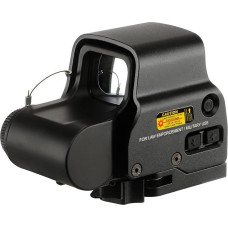 558 Holographic Sight Green/Red Dot Quick Release Rifle Scope for 20mm Picatinny Rail Mount (Black)