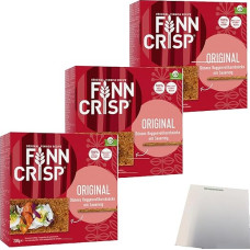 usy Bundle for Finn Crisp Original Pack of 3 (3 x 200 g Pack) + usy Block