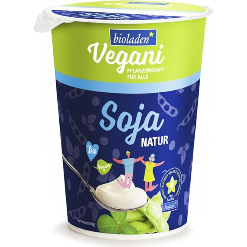Sojos jogurto alternatyva Natūralus veganiškas 6 x 400 g
