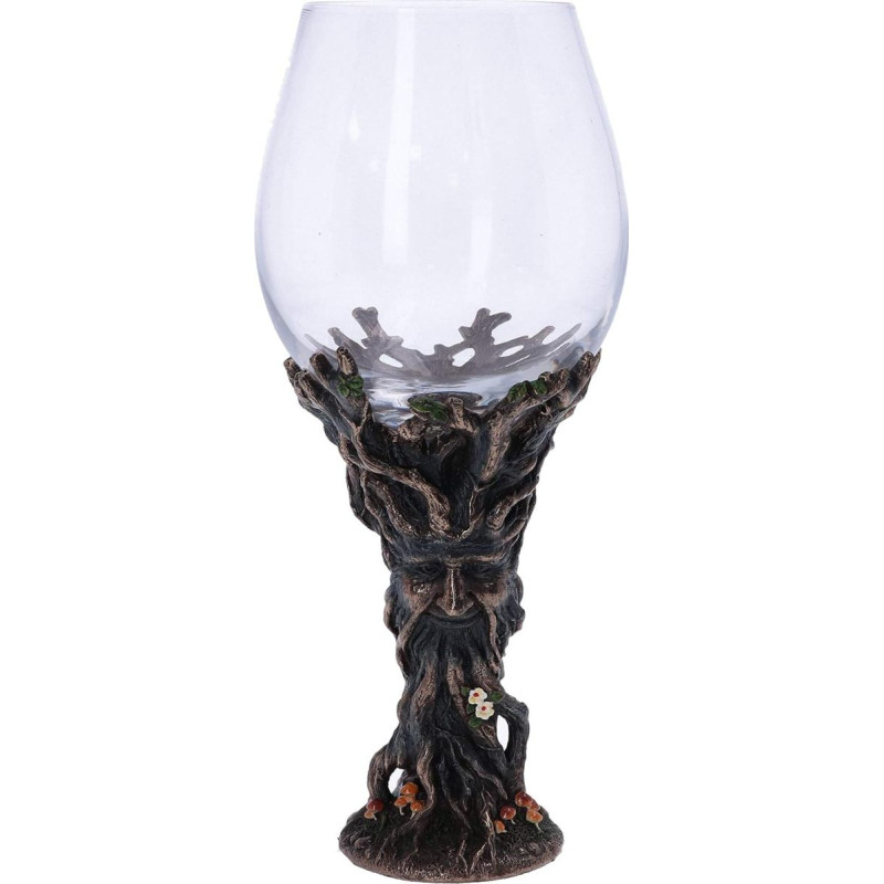 Nemesis Now Forest Nectar Wine Glass Antique Tree Ghost Green Man 1 Piece (1 vnt.)