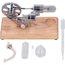 Stirlingo variklio rinkinys, karšto oro Stirlingo variklio modelis, Stirlingo variklio modelis, edukaciniai žaislai, mažas triukšmas, maža tarša, sklandesnis Stirlingo variklio veikimas