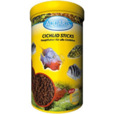 AQUARIS Cichlid Sticks - 1 L. Cichlid Food Promotes Healthy Growth and Strengthens the Immune System. Main Food for Mix-Eating Cichlids. Suitable for all Cichlids.