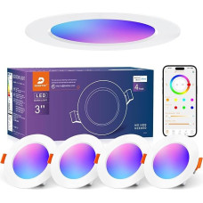 DUSKTEC įleidžiami LED šviestuvai 