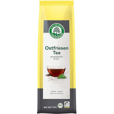 LEBENSBAUM Ostfriesen Tea Broken, Rytų Fryzijos juodosios arbatos mišinys, ekologiška arbata, stiprios salyklo skonio juodoji arbata, 100 g