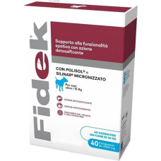 D.R.N. Fidek 40 tablečių 1500 mg Kepenų funkcijos palaikymas ir detoksikacijos poveikis šunims, sveriantiems daugiau kaip 15 kg