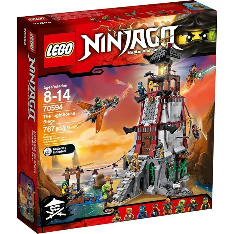 LEGO 70594 Ninjago Švyturio apgultis