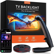 TV Backlight 6.5M (21.5ft) Cut to Size LED Lights Changing for 90-100