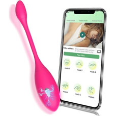 Rutulinis vibratorius 9 vibracijos režimai Programėlė Nuotolinis valdymas Elektrinis šokas Vibro kiaušinis Nešiojamasis G taško stimuliatorius Dildo Dilator Vaginalinis dilatatorius Klitoriaus stimuliatorius Įkiškite SM sekso žaislus Vyrai Moterys