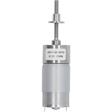 Wurmgetriebemotor DC12V, Selbsthemmend, 35RPM, Mit Flansch M6, Rotierender Wellengewindetrieb - Hohe Tortion, Verschleißfeste Zahnräder, Für Roboter Und Automatisierung (12 U/min)