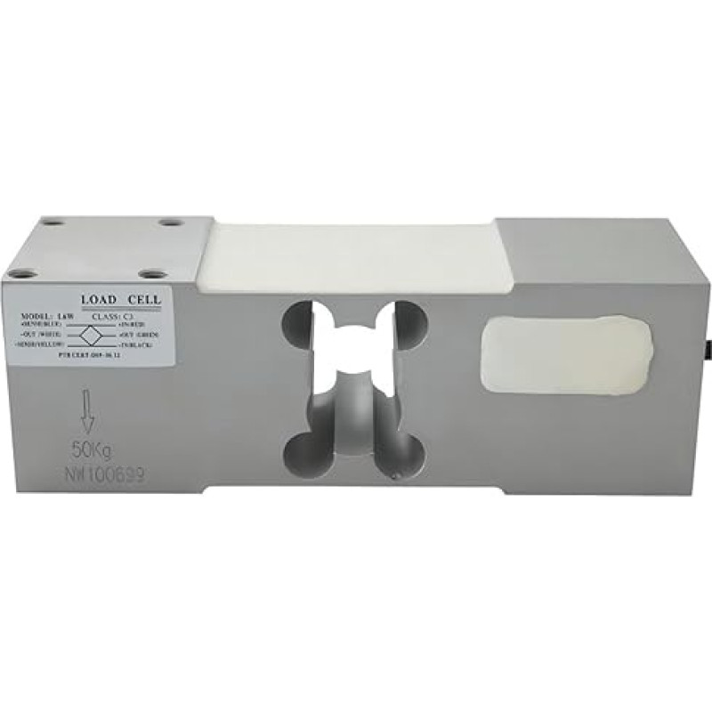L6W C3 Wägezelle 50 kg-635 kg Einzelpunkt-Gewichtssensor for elektronische Waagen, mechanische Waagen Zuverlässige Daten(100KG)