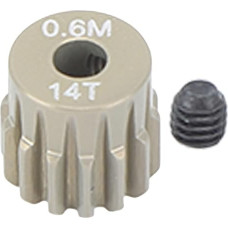 3,175 mm Ritzel, hochhart, verschleißfest, robust, langlebig, universell für 1/8 und 1/10 RC-Kletterautos (14T)