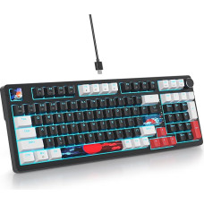 SOLIDEE laidinė 95 % mechaninė žaidimų klaviatūra, 