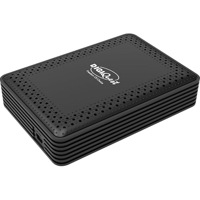 DIGIQUEST Tivùsat RetroTV Microsat, DVB-S2 HEVC H265, savarankiškai montuojamas, nuotolinio valdymo pultas 