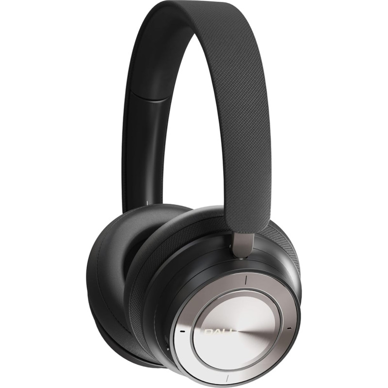 DALI IO-8 - Iron Black, belaidės ausinės su ANC, USB-C, 35 val. baterijos veikimo trukme ir dviem garso režimais - 