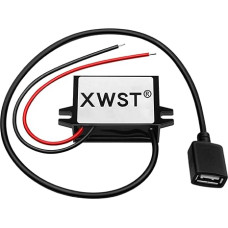 DC USB automobilinis greitasis įkroviklis 24V36V48V48V60V72V į 5V 18W QC3.0 mobilusis telefonas Greitasis įkroviklis moteriškas USB prievadas telefonui