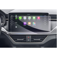 GAFAT Skodα Kamiq/Scala Facelift 2019-2024 2025/Fabia Mk4 2022-2025 9,2 colių navigacijos apsauginė plėvelė, Skoda Infotainment Amundsen 9,2 colių stiklo ekrano apsauga, atspari smūgiams, 9H apsauga nuo įbrėžimų