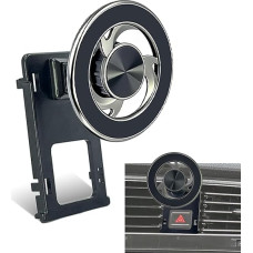 Mobiliojo telefono laikiklis automobilyje su magnetu, suderinamas su VW Golf MK7 2014-2020, pasukamas 360° kampu, suderinamas su Magsafe automobiliniu laikikliu iPhone 17, 16, 15, 14, 13 ir GPS, pritaikytas automobilio ventiliacijai
