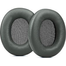 Replacement Ear Pads for Skullcandy Crusher ANC 2 Noise Cancelling Over-Ear Headphones, Wireless Noise Isolating Ear Pads, Memory Foam (Grey)