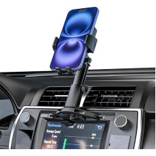 CD lizdo automobilinis mobiliojo telefono laikiklis, [reguliuojamas aukštis] itin stabilus CD grotuvo telefono laikiklis, mobiliojo telefono laikiklis automobilyje, CD lizdas 