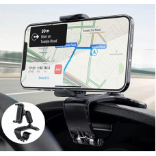 ORCO prietaisų skydelio telefono laikiklis Priedai Interjero automobilis Clip On 360 laipsnių pasisukimo reguliuojamas automobilio laikiklis tinka nuo 4 iki 7 colių išmaniajam telefonui