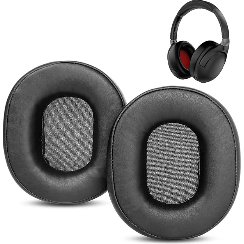 Pakaitinės ausų pagalvėlės, suderinamos su Taotronics TT-BH036 SoundSurge 36 ausinėmis Ausų pagalvėlės su minkštesne oda / didelio tankio putomis
