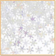 Beistle Iridescent Snowflakes Confetti