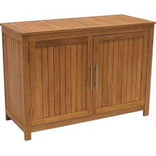 DEGAMO Eukayltpus Medinė 120 x 50 cm dviejų lygių sodo spintelė