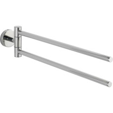Wenko Bosio 20213100 Towel Rack 2 Arm Version Stainless Stell Brilliant