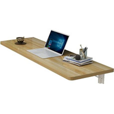 Sulankstomas kampinis stalas kompiuteriui Mediena Sienoje montuojamas darbo stalas Dvigubas palaikymo šoninis stalas Virtuvės stalviršio stalas 100 cm x 40 cm Erdvės taupymas ir universalumas