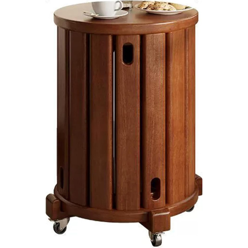 Stapelbare Hocker - Massivholz Nisttische für Wohnzimmer, Schlafzimmer und Balkon - platzsparende, stabilile Möbel für kleine Räume und moderne Wohnkultur